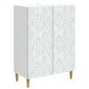 vidaXL Sideboard White 66 x 34.5 x 90 cm Engineered Wood