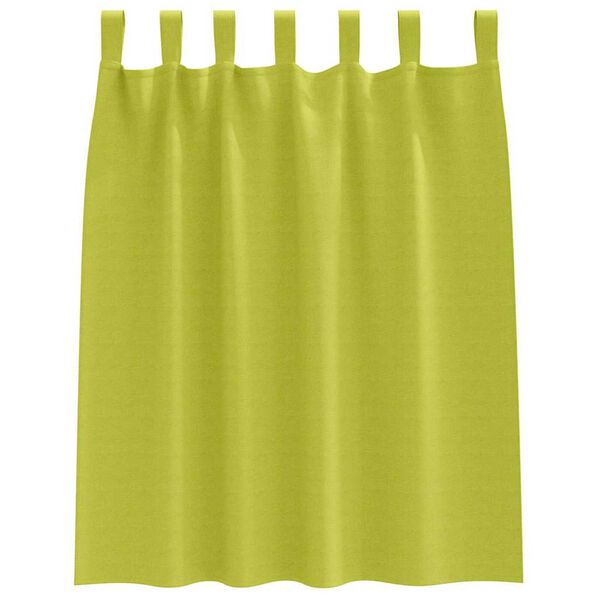 vidaXL Blackout Curtains with Rings 2 pcs Green 140 x 140 cm Polyester