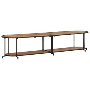 vidaXL TV Cabinet 200x42x40 cm Solid Wood Acacia