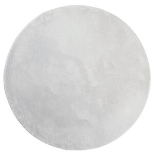 vidaXL Rug HUARTE Short Pile Soft and Washable Grey &Oslash; 80 cm