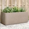 vidaXL Garden Flower Box Light Brown