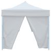 vidaXL Folding Pop-up Party Tent with 8 Sidewalls 3x9 m White
