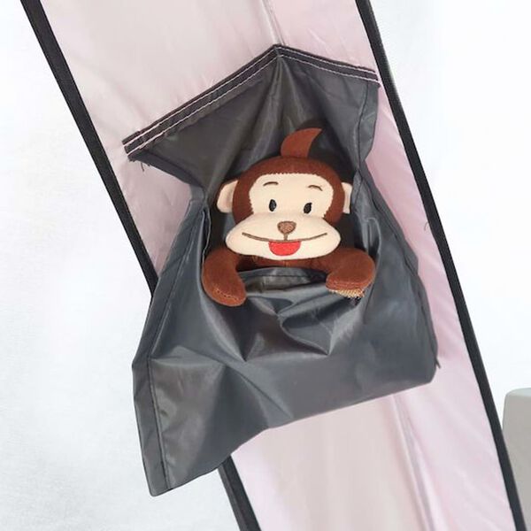 DERYAN Mosquito Bed Tent 200x90x110 cm Rose