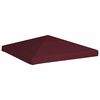 vidaXL Gazebo Top Cover 310 g/m&sup2; 3x3 m Bordeaux