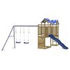 vidaXL Outdoor Playset Impregnated Wood Pine