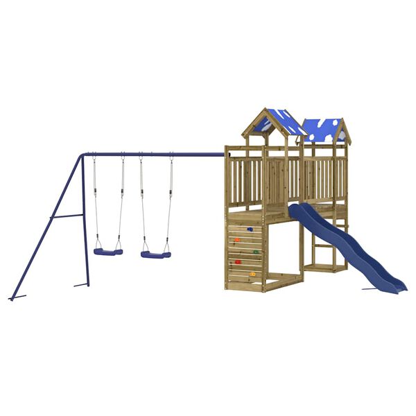 vidaXL Outdoor Playset Impregnated Wood Pine