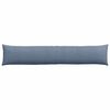 vidaXL Sofa Pillows 2 pcs Blue 200 x 40 cm Corduroy Fabric