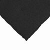 vidaXL Back Pillow Black 100 x 19 x 50 cm Fabric