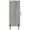 vidaXL Sideboard Grey Sonoma 34.5x34x90 cm Engineered Wood