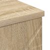 vidaXL Bathroom Cabinet with Drawer Sonoma Oak 30 x 35 x 80 cm