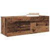 vidaXL Wall-Mounted Cabinet Wall-mounted Old Wood 100 x 36.5 x 35 cm