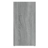 vidaXL Book Cabinet Grey Sonoma 50x25x106 cm