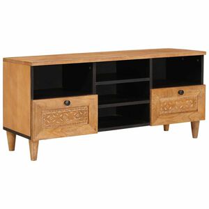 vidaXL TV Units Light Brown 100 x 33 x 46 cm Engineered wood