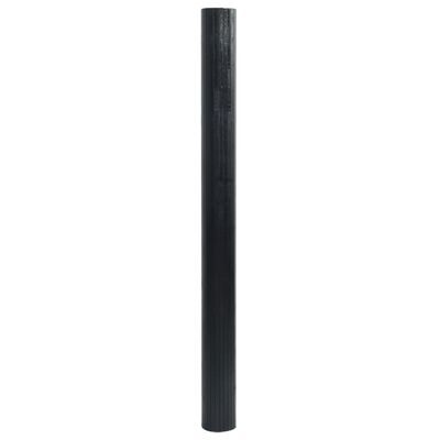 vidaXL Room Divider Black 165x600 cm Bamboo