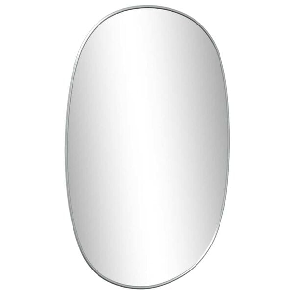 vidaXL Wall Mirror Silver 50x35 cm