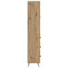 vidaXL Highboard Cabinet with Shelf 2 pcs Artisan Oak Engineered Wood