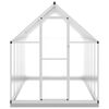 vidaXL Greenhouse with Base Frame Silver 334x169x202 cm Aluminium