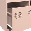 vidaXL Highboard&nbsp;Pink 68x39x103.5 cm Steel