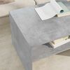 vidaXL Coffee Table Concrete Grey 60 x 50 x 40 cm Engineered Wood