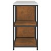 vidaXL Kitchen Storage Set with Shelf 2 pcs Rusty Weathering Steel