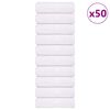 vidaXL Wash Towels "FROGN" 50 pcs White 30x30 cm 360 gsm