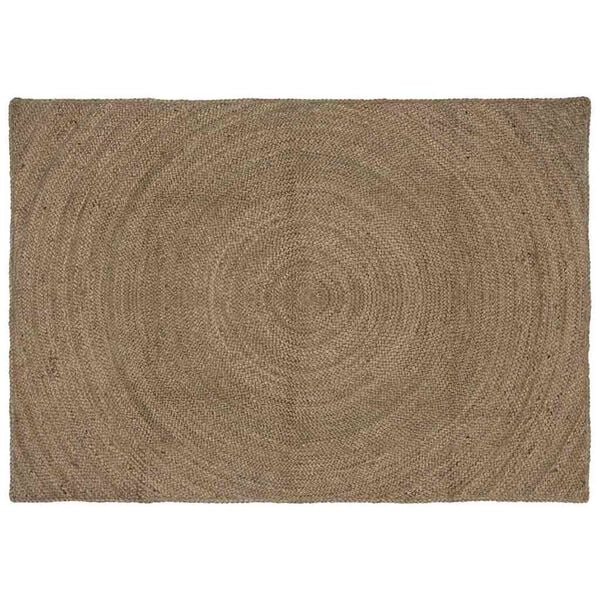 vidaXL Area Rugs Rectangular Grey 120 x 170 cm Jute