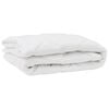 vidaXL Duvet with Pillow 3 pcs White Microfibre