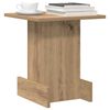 vidaXL End Table Artisan Oak 35.5 x 35 x 40 cm Engineered Wood