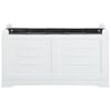 vidaXL Flower Box White 80x42.5x42 cm PP