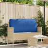 vidaXL Pallet Cushion for Seat / Backrest Royal blue 120 x 60 x 12 cm