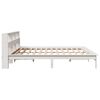 vidaXL Bed Frame without Mattress White 180x200 cm Super King Solid Wood Pine
