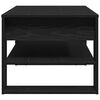 vidaXL Coffee Table Black Oak 102 x 55 x 45 cm Engineered Wood
