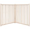 vidaXL Dog Gate Foldable 2 Panels 160 cm Solid Wood Fir