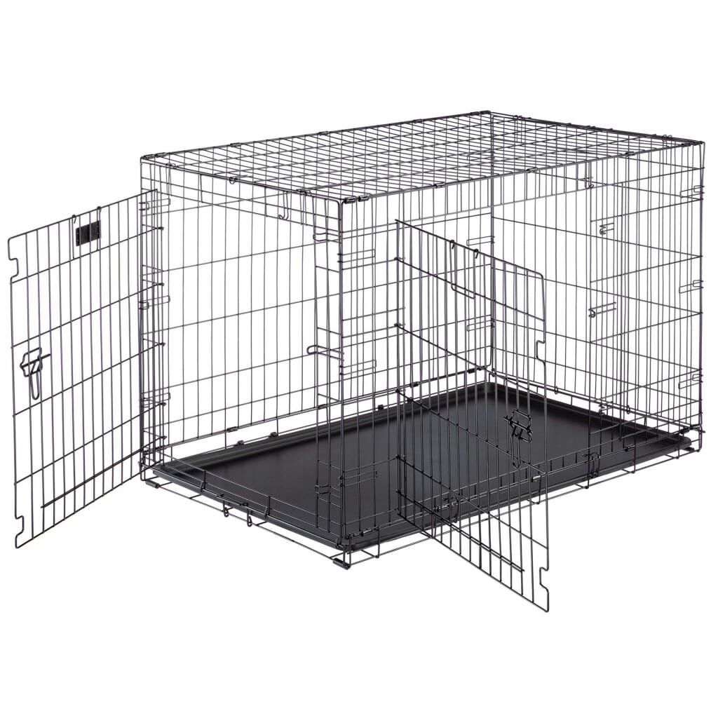 Ferplast Dog crate Dog Inn 105 108.5x72.7x76.8 cm Grey vidaXL