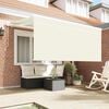 vidaXL Retractable Awning Cream 300 x 200 cm Polyester and Aluminium