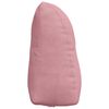 vidaXL Back Pillow Pink 45 x 24 x 50 cm Velvet