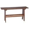 vidaXL Bench Natural 100 x 30 x 50 cm Solid Reclaim wood