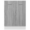 vidaXL Bottom Cabinet Lyon Grey Sonoma 60x46x81.5 cm Engineered Wood