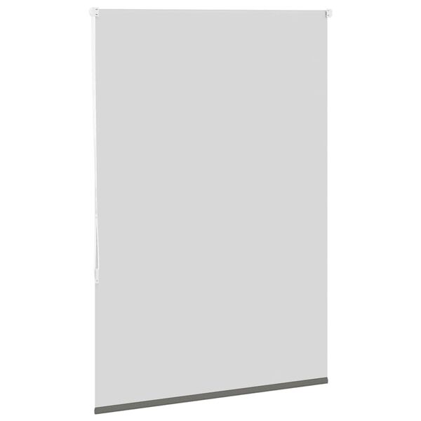 vidaXL Roller Blind Blackout Grey 115x175 cm Fabric Width 110.7 cm Polyester