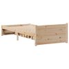 vidaXL Bed Frame without Mattress 90x200 cm Solid Wood Pine