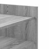 vidaXL Coffee Table Grey Sonoma 100x50x50 cm Engineered Wood