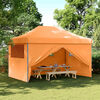 vidaXL Party Tent Folding Orange 292 x 440 x 315 cm Oxford Fabric