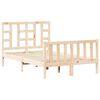 vidaXL Bed Frame without Mattress Small Double Solid Wood Pine
