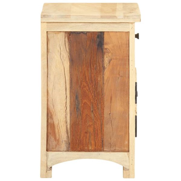 vidaXL Bedside Cabinet 40x30x50 cm Solid Reclaimed Wood