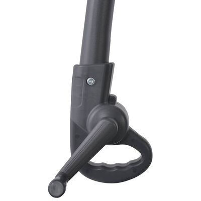 vidaXL Cantilever Umbrella with Steel Pole 250x250 cm Black