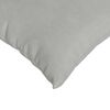 vidaXL Sofa Pillows 2 pcs Light Grey 70 x 50 cm Fabric