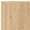 vidaXL TV Cabinet Wall-mounted Sonoma Oak 100x30x41 cm