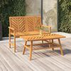 vidaXL Garden Bench 109 cm Solid Wood Acacia
