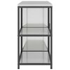 vidaXL Kitchen Storage Set with Shelf 2 pcs Silver Galvanised Steel