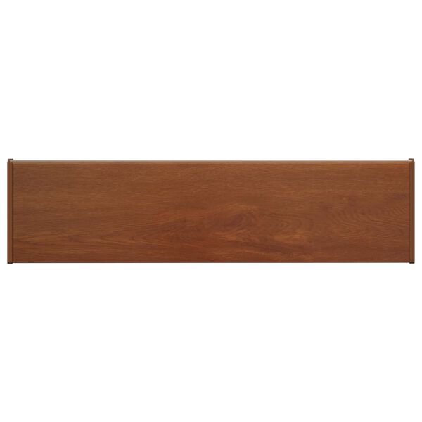 vidaXL Window Sill Brown Wood 100 x 20 x 4.5 cm PVC